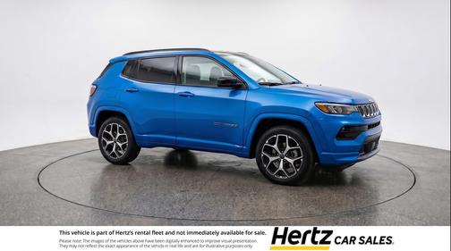Hydro Blue Pearlcoat 2025 Jeep Compass Limited