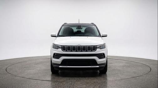 Bright White Clearcoat 2025 Jeep Compass Limited