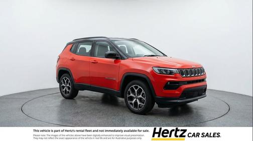 Red Hot Pearlcoat 2025 Jeep Compass Limited