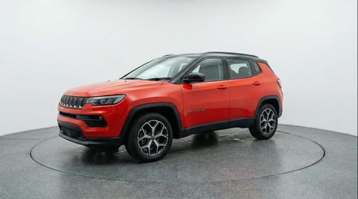 Red Hot Pearlcoat 2025 Jeep Compass Limited
