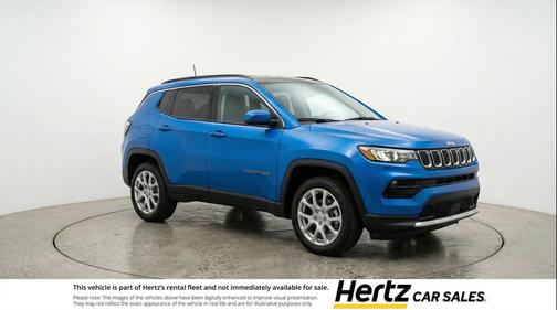 Hydro Blue Pearlcoat 2025 Jeep Compass Limited