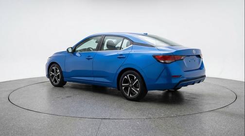 Electric Blue Metallic 2025 Nissan Sentra SV