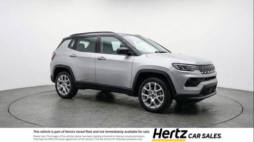 Silver Zynith Metallic Clearcoat 2025 Jeep Compass Limited