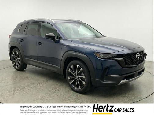 Ingot Blue Metallic 2025 Mazda CX-50 Hybrid Premium Plus Package