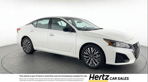 Glacier White 2025 Nissan Altima SV FWD
