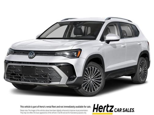 White 2025 Volkswagen Taos SE