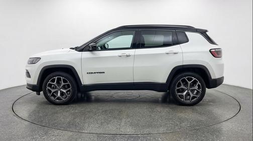 Bright White Clearcoat 2025 Jeep Compass Limited