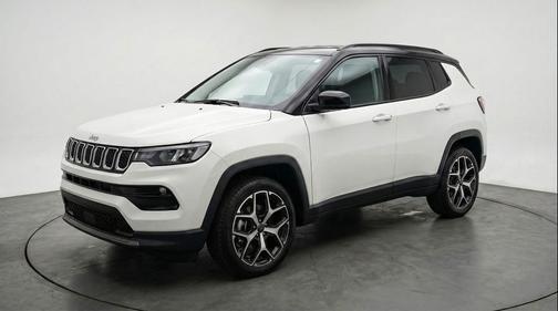 Bright White Clearcoat 2025 Jeep Compass Limited