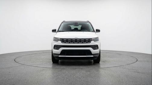 Bright White Clearcoat 2025 Jeep Compass Limited