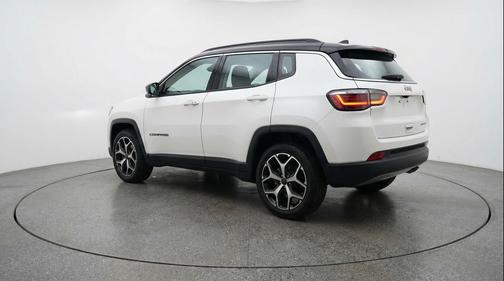 Bright White Clearcoat 2025 Jeep Compass Limited