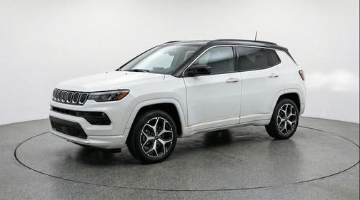 Bright White Clearcoat 2025 Jeep Compass Limited