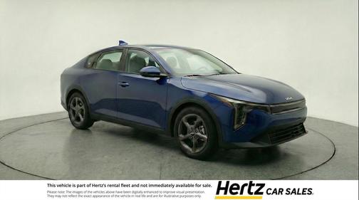 Deep Sea Blue 2025 Kia K4 LXS