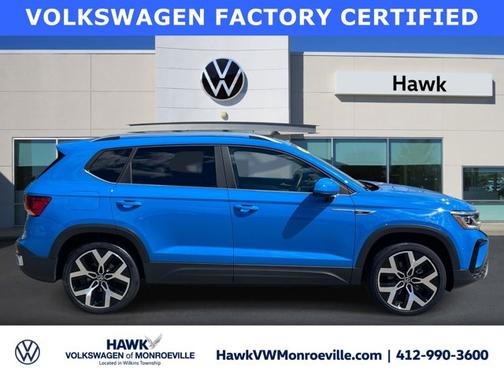 Cornflower Blue 2023 Volkswagen Taos 1.5T SEL