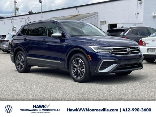 Atlantic Blue 2024 Volkswagen Tiguan 2.0T Wolfsburg