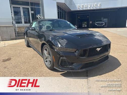 Shadow Black 2025 Ford Mustang GT Premium