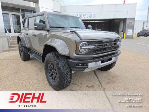Marsh Gray 2026 Ford Bronco Raptor