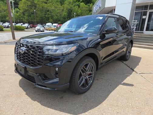Agate Black Metallic 2026 Ford Explorer ST-Line