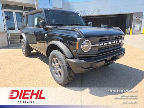 Shadow Black 2026 Ford Bronco Big Bend