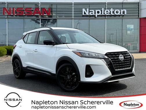 Aspen White Tricoat 2024 Nissan Kicks SR