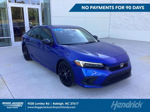Aegean Blue Metallic 2024 Honda Civic