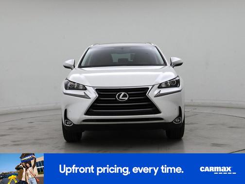 White 2015 Lexus NX 200t