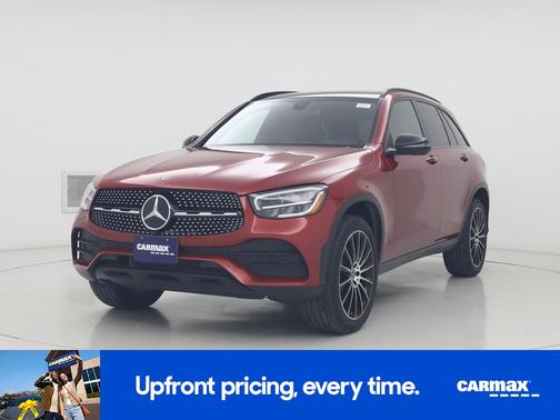 Red 2021 Mercedes-Benz GLC 300