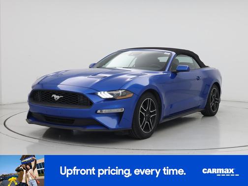 Blue 2021 Ford Mustang Ecoboost Premium