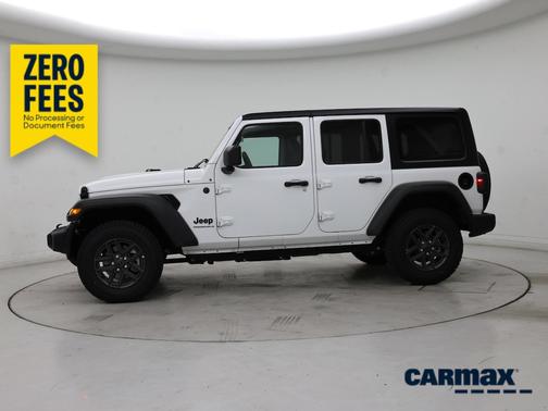 White 2025 Jeep Wrangler Sport S