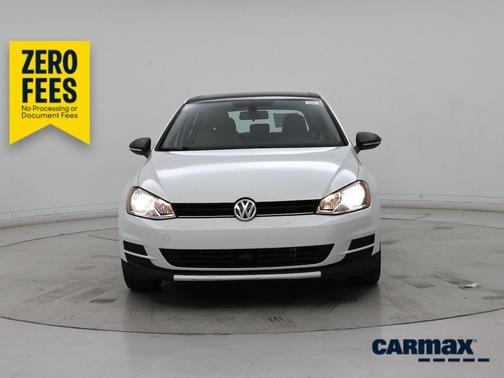 White 2017 Volkswagen Golf Wolfsburg Edition
