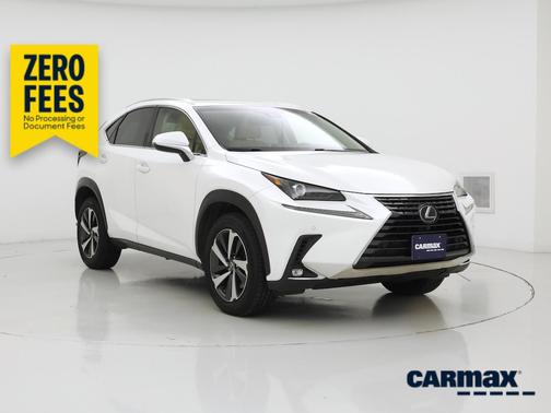 White 2019 Lexus NX 300