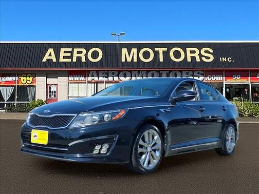 Ebony Black 2014 Kia Optima SXL Turbo