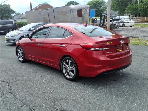 Scarlet Red 2017 Hyundai ELANTRA Limited