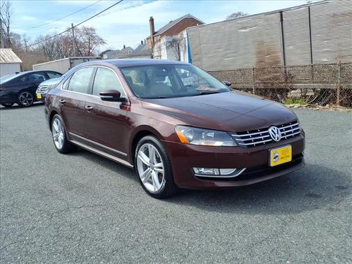 Burgundy 2013 Volkswagen Passat 2.0 TDI SEL Premium
