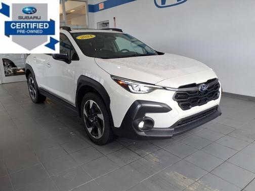 Crystal White Pearl 2024 Subaru Crosstrek Limited