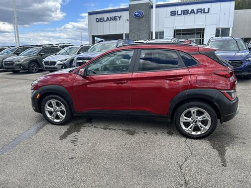 Red 2023 Hyundai KONA SEL