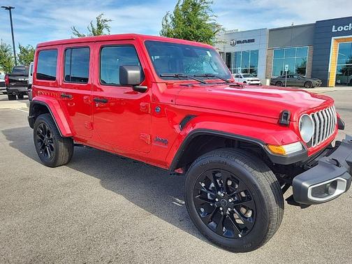 Firecracker Red Clearcoat 2025 Jeep Wrangler 4xe Sahara