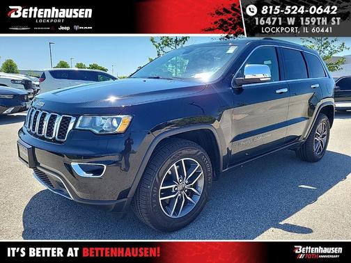 Diamond Black 2020 Jeep Grand Cherokee Limited