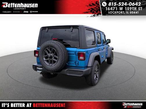 Blue 2027 Jeep Wrangler Sport