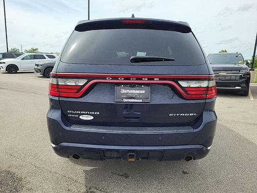Blue 2017 Dodge Durango Citadel
