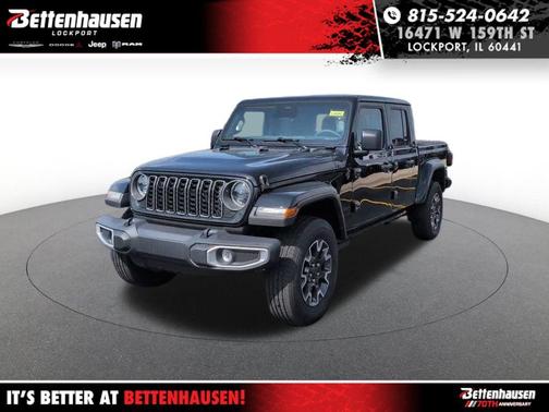 Black Clearcoat 2026 Jeep Gladiator Sport