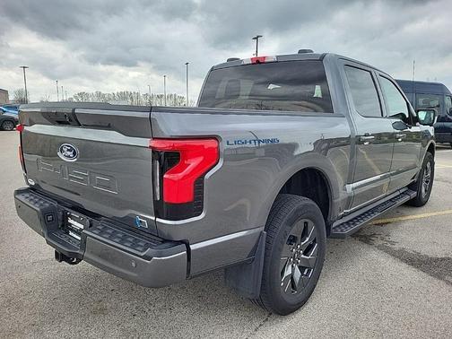Gray Metallic 2025 Ford F-150 Lightning Flash