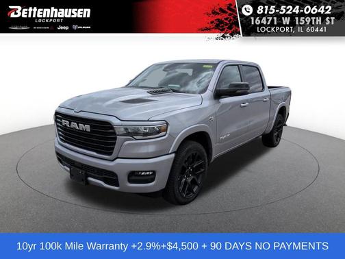 Billet Silver Metallic 2026 RAM 1500 Laramie