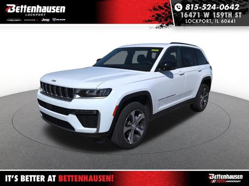 Bright White Clearcoat 2026 Jeep Grand Cherokee Limited