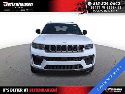 Bright White Clearcoat 2026 Jeep Grand Cherokee Limited