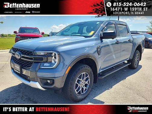 Azure Gray Metallic 2024 Ford Ranger XLT