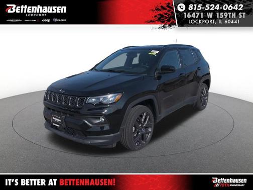 Diamond Black 2026 Jeep Compass Latitude