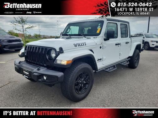 Bright White Clearcoat 2021 Jeep Gladiator Sport