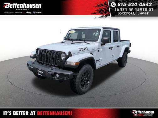 Bright White Clearcoat 2021 Jeep Gladiator Sport