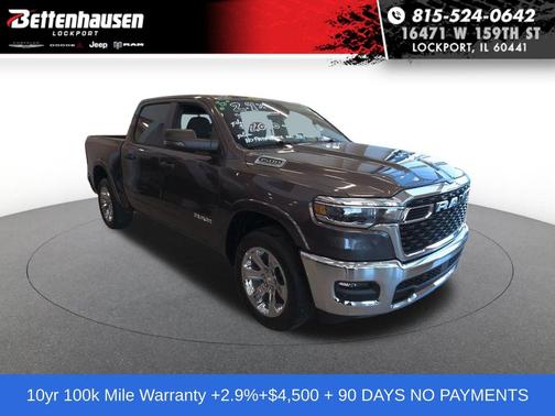 Granite Crystal Clearcoat Metallic 2026 RAM 1500 Big Horn/Lone Star