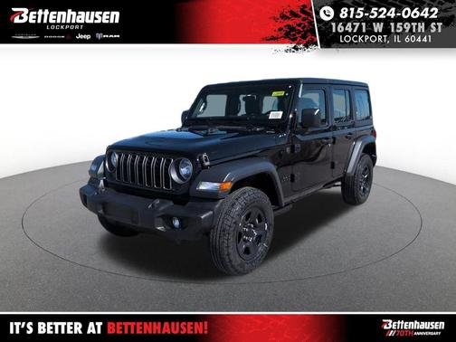 Black Clearcoat 2026 Jeep Wrangler Sport